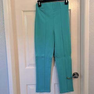 NWT Pinup Girl Clothing Mint cigarette pants sz S